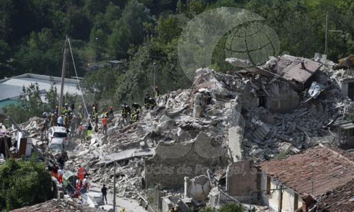 Terremoto na Itália - Divulgação EPA