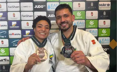 Shirlen Nascimento é bronze de Daniel Cargnin prata no segundo dia do Mundial de Judô - em 15/06/2025