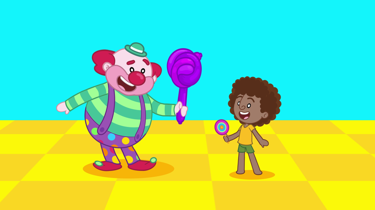 Chegou o palhaço para tornar todo o circo mais feliz