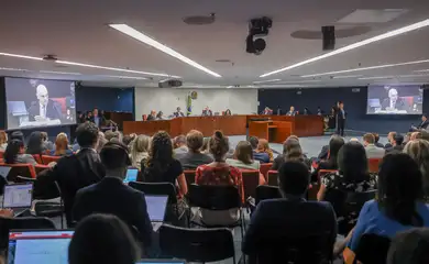 Brasília (DF) 25/03/2025 - O Supremo Tribunal Federal (STF) começa a julgar, o ex-presidente Jair Bolsonaro e mais sete denunciados pela trama golpista vão se tornar réus na ação.
O caso será julgado pela Primeira Turma da Corte, colegiado formado por cinco dos 11 ministros que compõem o tribunal. 
Foto: Antonio Augusto/STF
