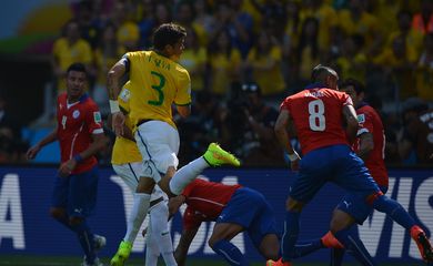 Brasil joga contra o Chile  no Mineirão em Belo Horizonte (Marcello Casal Jr/Agência Brasil)