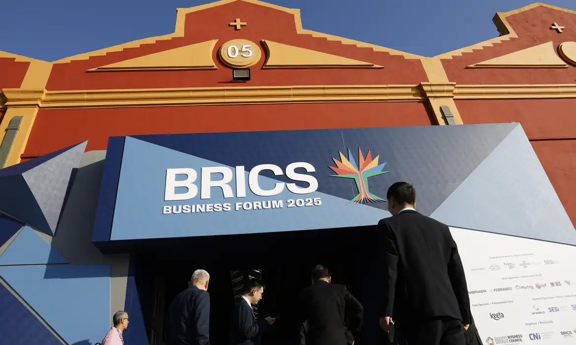 Fernando Frazão/Agência Brasil Rio de Janeiro (RJ), 05/07/2025 – Fórum Empresarial do Brics 2025, no Pier Mauá. Foto: Fernando Frazão/Agência Brasil