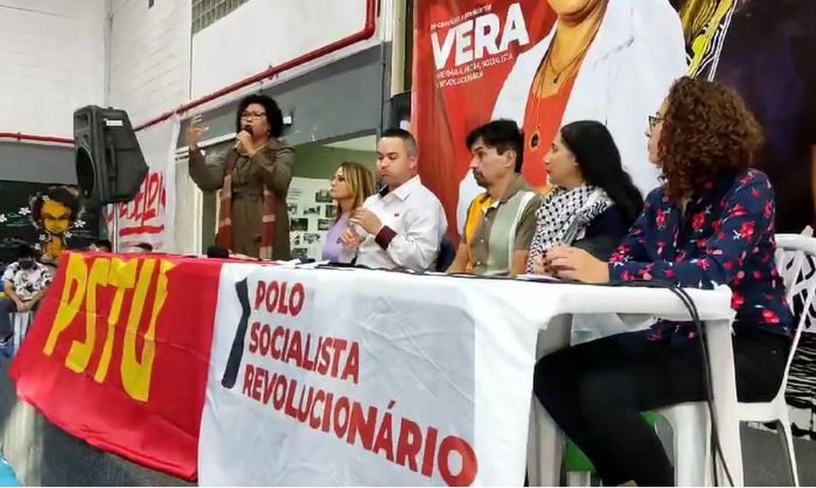 Convenção para definir candidatas do PSTU à presidência ocorreu neste domingo.