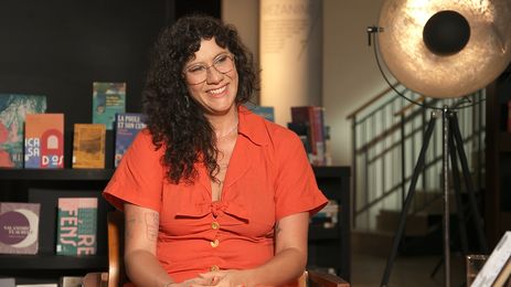 Escritora Mariana Salomão Carrara no Trilha de Letras