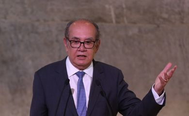 Rio de Janeiro (RJ), 13/03/2023 - O ministro do Supremo Tribunal Federal, Gilmar Mendes, participa do seminário Liberdade de Expressão, Redes Sociais e Democracia, no Centro Cultural da Fundação Getulio Vargas, zona sul da cidade. Foto:Tânia Rêgo/Agência Brasil