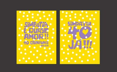29/01/2024 - Carnaval 2024 - Bloco Simpatia é Quase Amor - Simpatia celebra 40 anos de desfile com colaboradores. Foto: Arte/Rico Lins