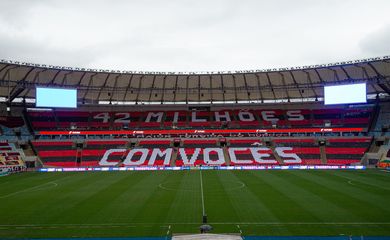 Maracanã, jogo do Flamengo - estádio - Mario Filho