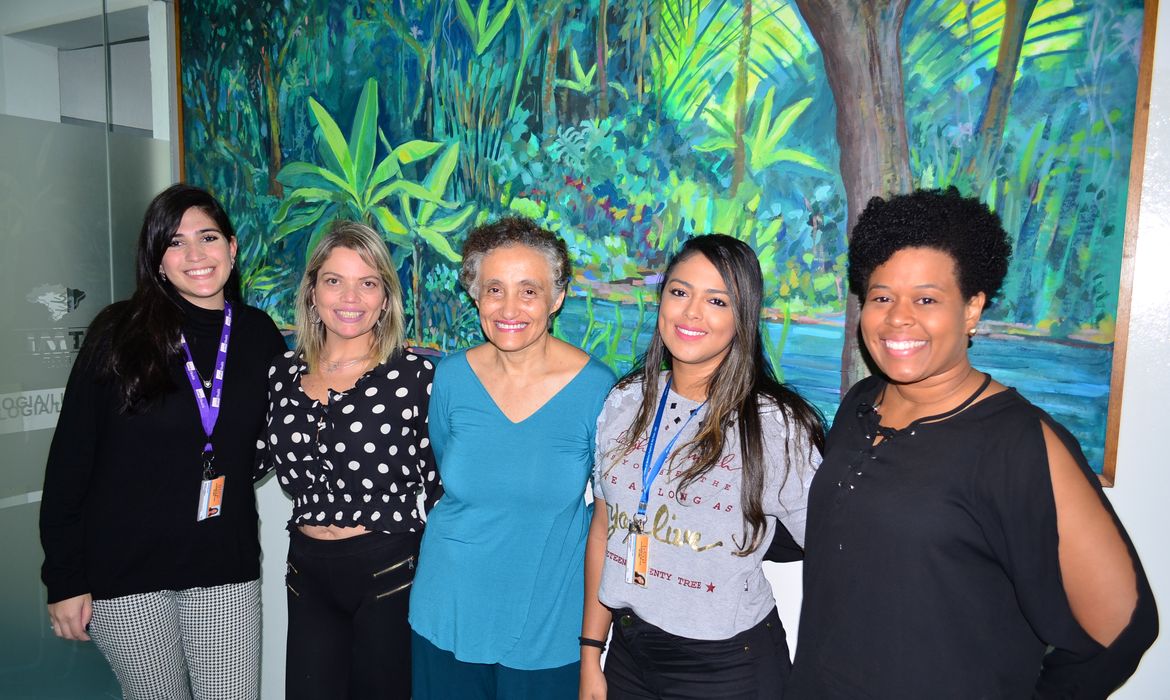 Ingra Morales, Érica Manuli, Ester Sabino, Flávia Sales, Jaqueline Goes participaram do sequenciamento do coronavírus no Brasil. 
