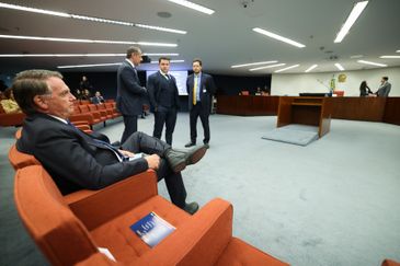 Antonio Augusto/STF Brasília (DF) 25/03/2025 - O Supremo Tribunal Federal (STF) começa a julgar, o ex-presidente Jair Bolsonaro e mais sete denunciados pela trama golpista vão se tornar réus na ação.O caso será julgado pela Primeira Turma da Corte, colegiado formado por cinco dos 11 ministros que compõem o tribunal. Foto: Antonio Augusto/STF