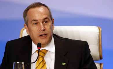 Rio de Janeiro - O diretor-geral da Agência Nacional do Petróleo, Gás Natural e Biocombustíveis (ANP), Décio Oddone, no leilão de blocos do pré-sal (Tomaz Silva/Agência Brasil)
