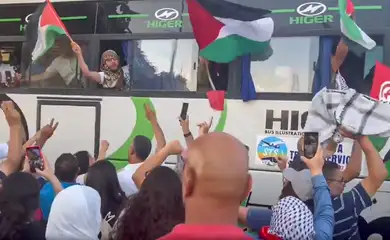 Brasília (DF), 10/06/2025- marcha global à Gaza.
Frame Arab Unity