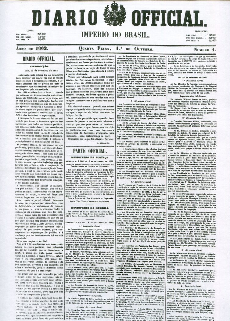  Diário Oficial de 1862