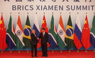 Xiamen/China - Presidente Michel Temer participa de reunião ampliada de chefes de Estado e de governo do Brics (Beto Barata/PR)