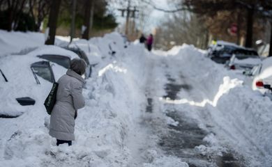 Neve em Washington