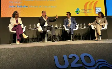 Rio de Janeiro (RJ), 16/11/2024 - Prefeito do Rio de Janeiro Eduardo Paes participa de painel no Urban20 (U20) Summit, o fórum urbano do G20. Foto: Beth Santos/Prefeitura do Rio