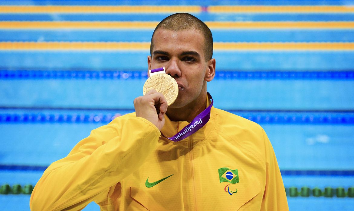 André Brasil, natação, paralímpico