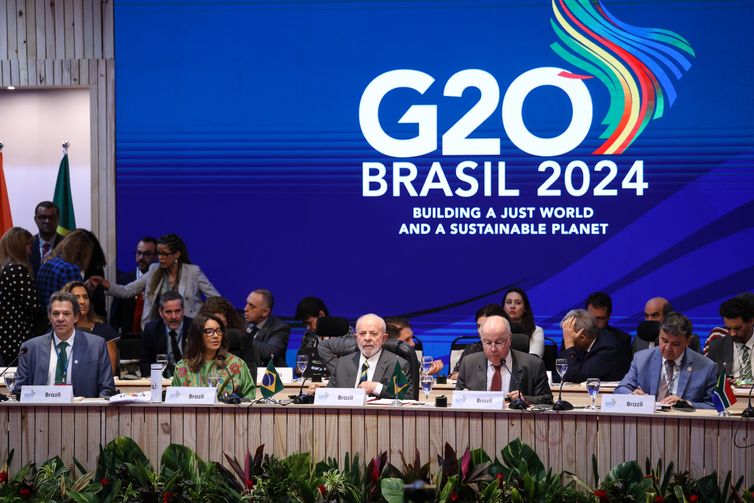 Rio de Janeiro (RJ), 24/07/2024 – Reunião da Força-Tarefa para a Aliança Global contra a Fome e a Pobreza, na Sede da Ação da Cidadania, na zona portuária do Rio de Janeiro. Foto: Tomaz Silva/Agência Brasil