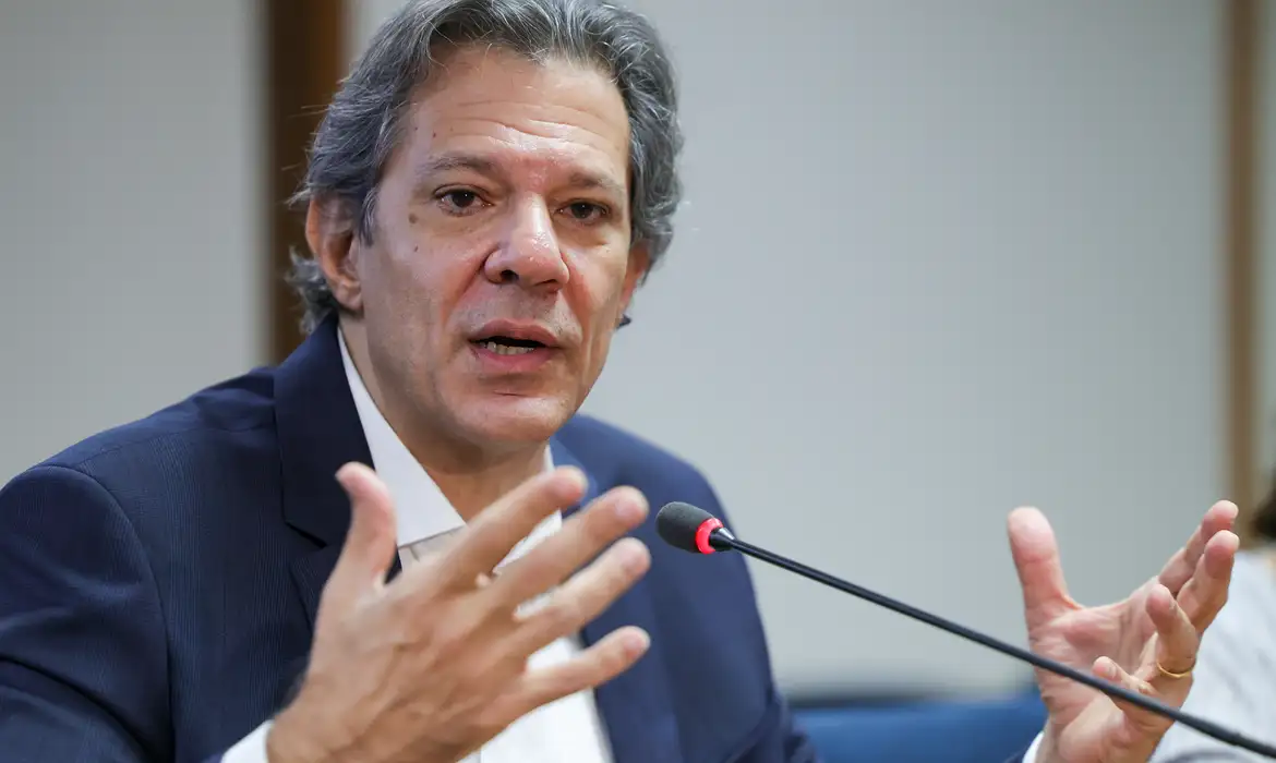 Brasília (DF) 20/12//2024 Ministro da Fazenda, Fernando Haddad, durante café da manhã com jornalistas  Foto: Fabio Rodrigues-Pozzebom/ Agência Brasil