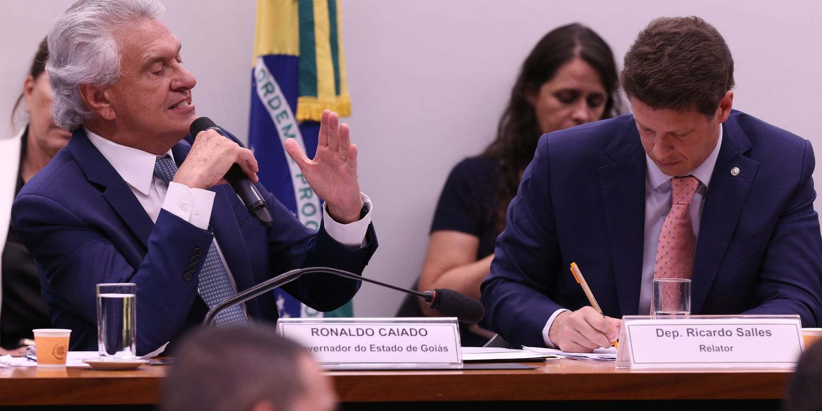 Governador de Goiás, Ronaldo Caiado | Agência Brasil