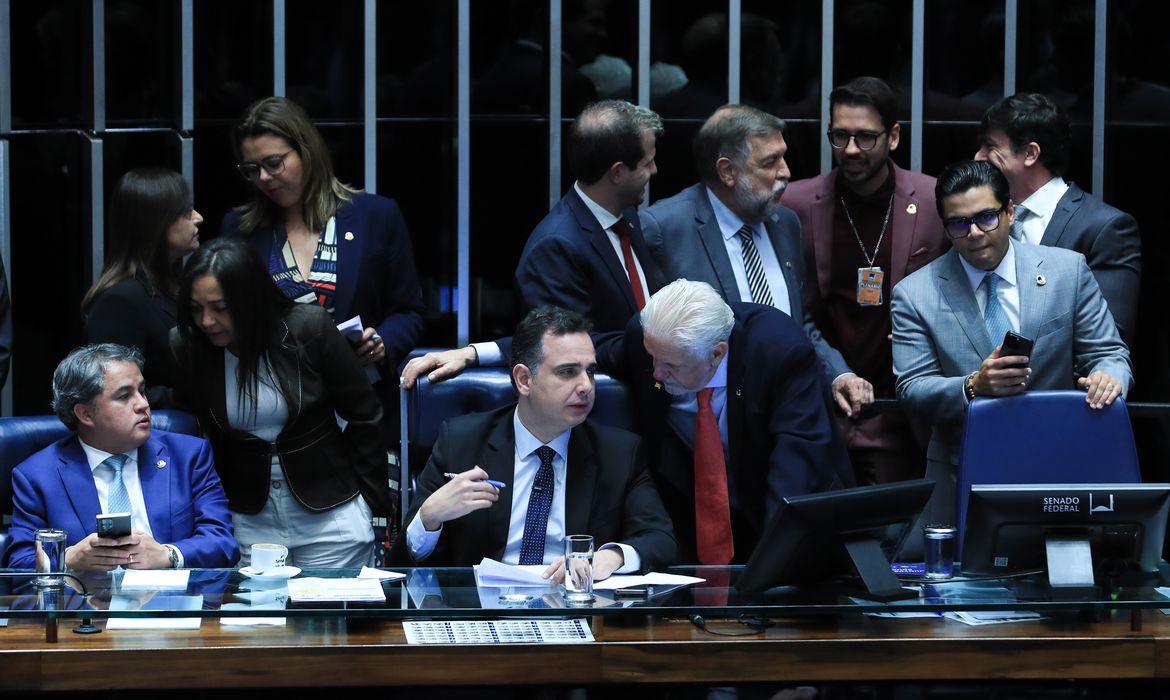 Brasília (DF) 08/05/2024  Sessão do Senado que aprovou o novo DPVAT. Foto Lula Marques/ Agência Brasil
