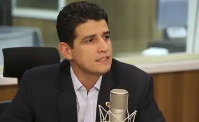 O ministro da Infraestrutura, Marcelo Sampaio, é o entrevistado do programa A Voz do Brasil