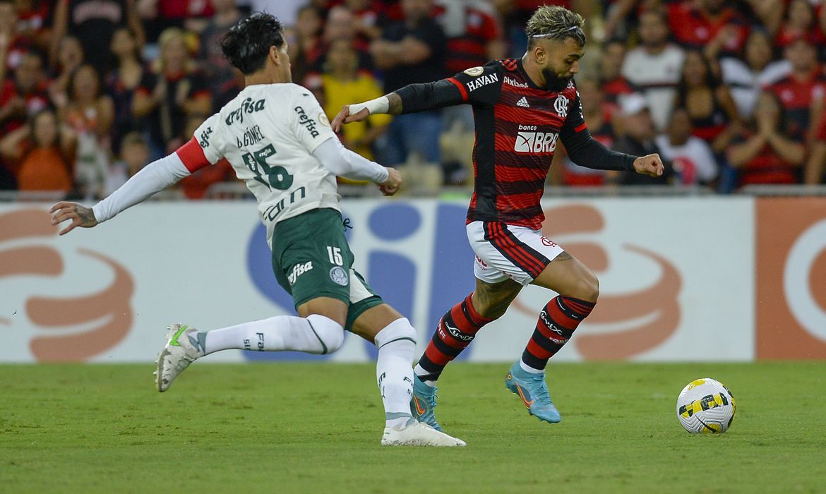 23/05/2023 - Flamengo e Palmeiras ficam no 0 a 0 no Maracanã. Foto: Marcelo Cortes / Flamengo