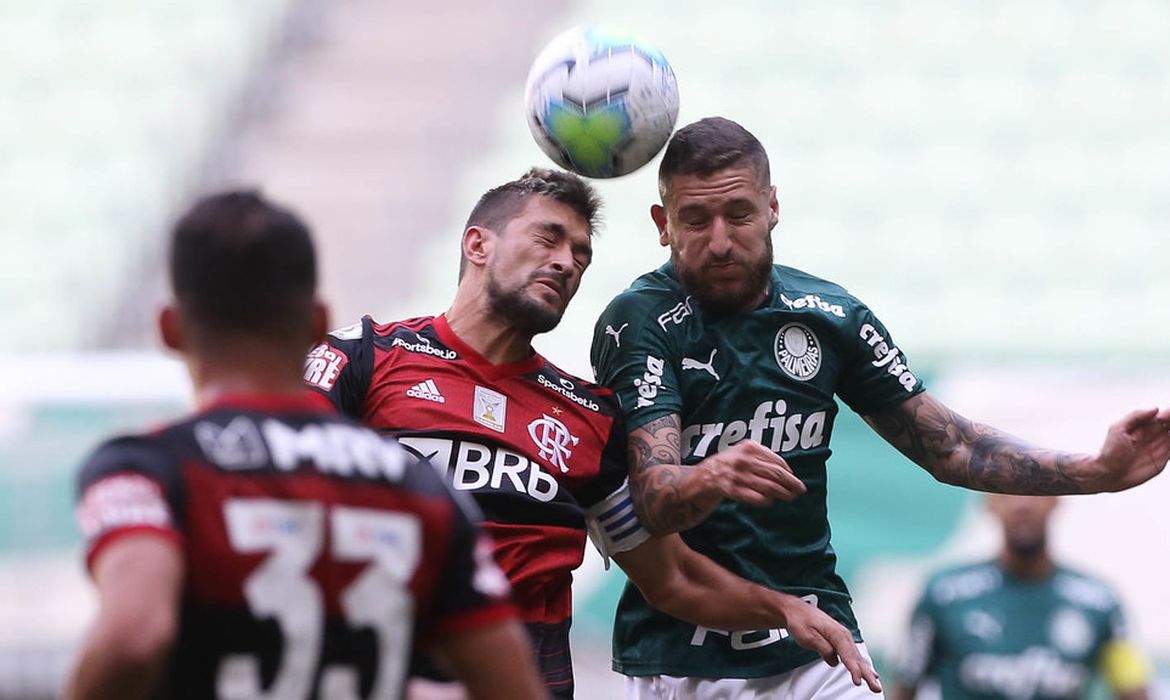 Palmeiras empata em 1 a 1 com Flamengo - partida liberada pelo TST após recurso da CBF