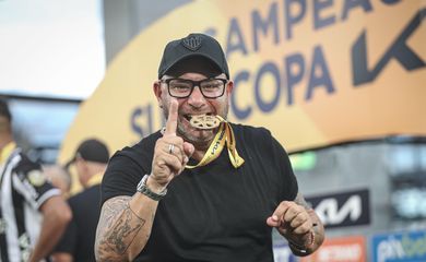 El Turco, técnico, Atlético-MG - conquista da Supercopa do Brasil - em 20/02/2022