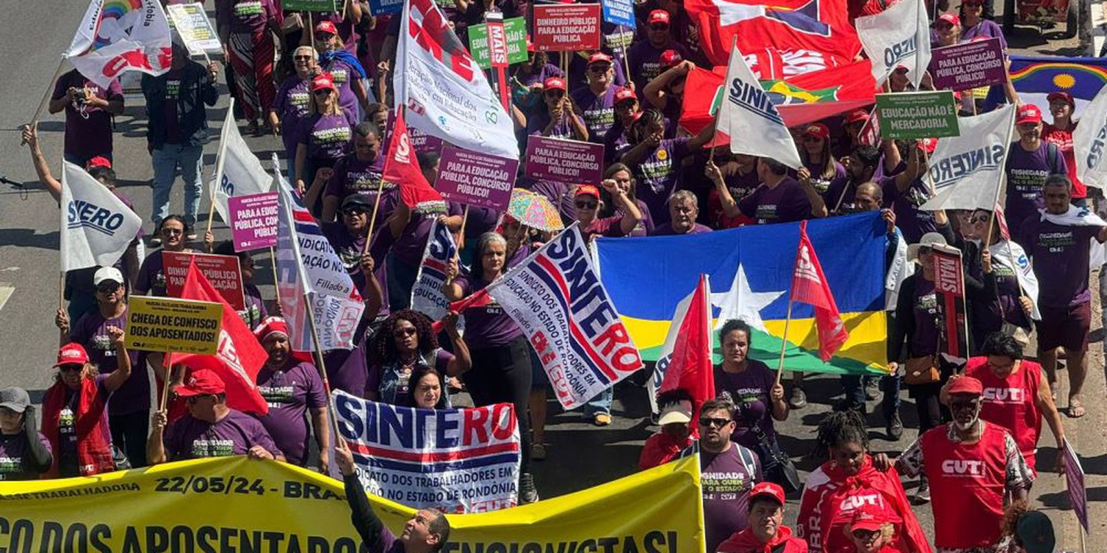 Marcha dos Trabalhadores reivindica direitos da cidade e do campo