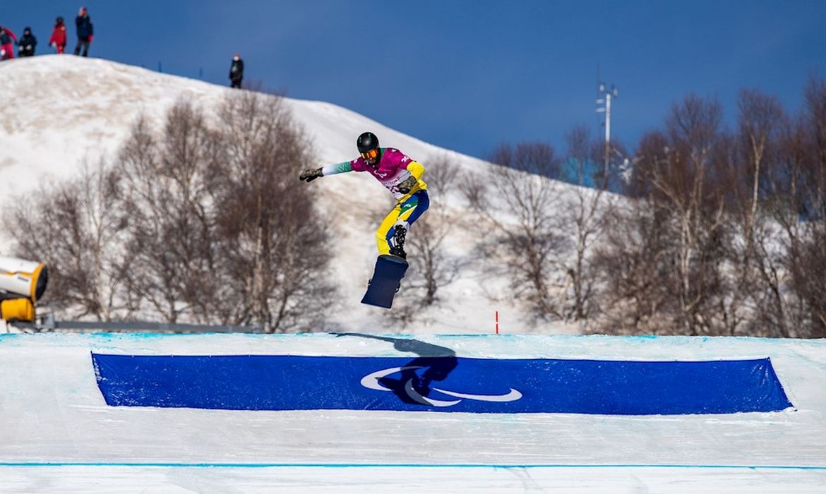 André Barbieri, snowboard - Paralimpíada de Inverno