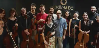 Coordenadores e instrumentistas do Núcleo de Música de Câmara e do projeto Recitais UniRio