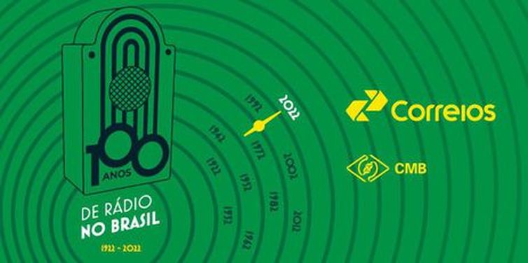 EBC e Correios lançam selo no centenário do rádio no Brasil.