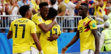 Colômbia joga contra a Inglaterra em busca de uma vaga nas semifinais