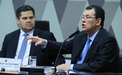 Brasília (DF) 23/10/2024   Relator do projeto de regulamentação da primeira fase da reforma tributária no Senado, senador Eduardo Braga (MDB-AM), apresentou o plano de trabalho para a discussão da proposta na CCJ do Senado.  Foto Lula Marques/ Agência Brasil