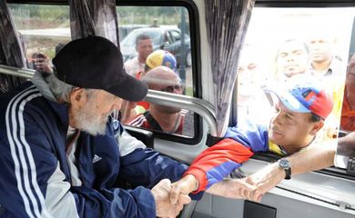 Fidel Castro reaparece em público após 14 meses de reclusão (Reprodução Granma/Foto: Juventude Rebelde - Direitos Reservados)