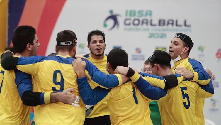 seleção brasileira masculina de goalball conquista título da Copa América - em 22/02/2022 - Brasil