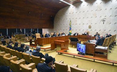 Brasília (DF), 15.03.2023- Sessão plenária do STF. - Ministros durante a sessão plenária do STF.  Foto: Carlos Moura/SCO/STF