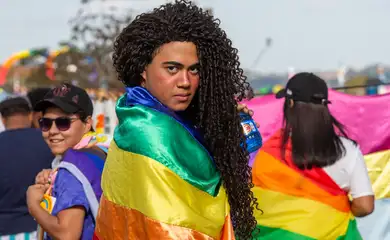 Brasília, DF 09/07/2023 Parada LGBT+ acontece na Esplanada dos Ministérios Foto: Fabio Rodrigues-Pozzebom Foto: Fabio Rodrigues-Pozzebom