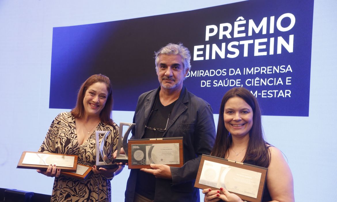 São Paulo (SP), 04/11/2024 - Entrega do  Prêmio Einstein. Foto: Paulo Pinto/Agência Brasil