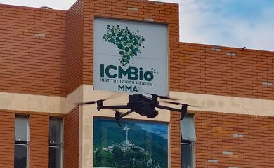 Doze novos drones chegam para ajudar na proteção de Florestas Nacionais da Amazônia. Foto: ICMBio