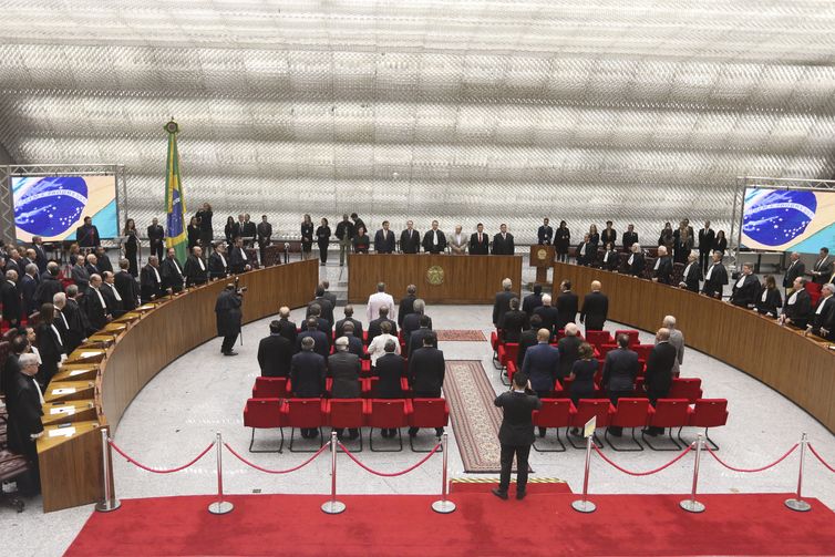 Solenidade de celebração dos 30 anos do Superior Tribunal de Justiça (STJ), criado pela Constituição de 1988 e instalado em 7 de abril de 1989.