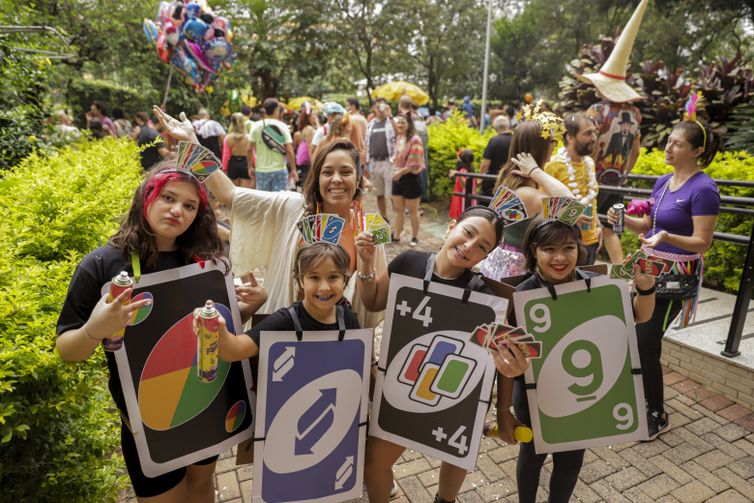 Brasília (DF), 01/03/2025 - Personagem Luana Simões - Bloco de carnaval, Vai quem fica, nas ruas de Brasília.
Foto: Joédson Alves/Agência Brasil