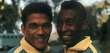 Garrincha e Pelé