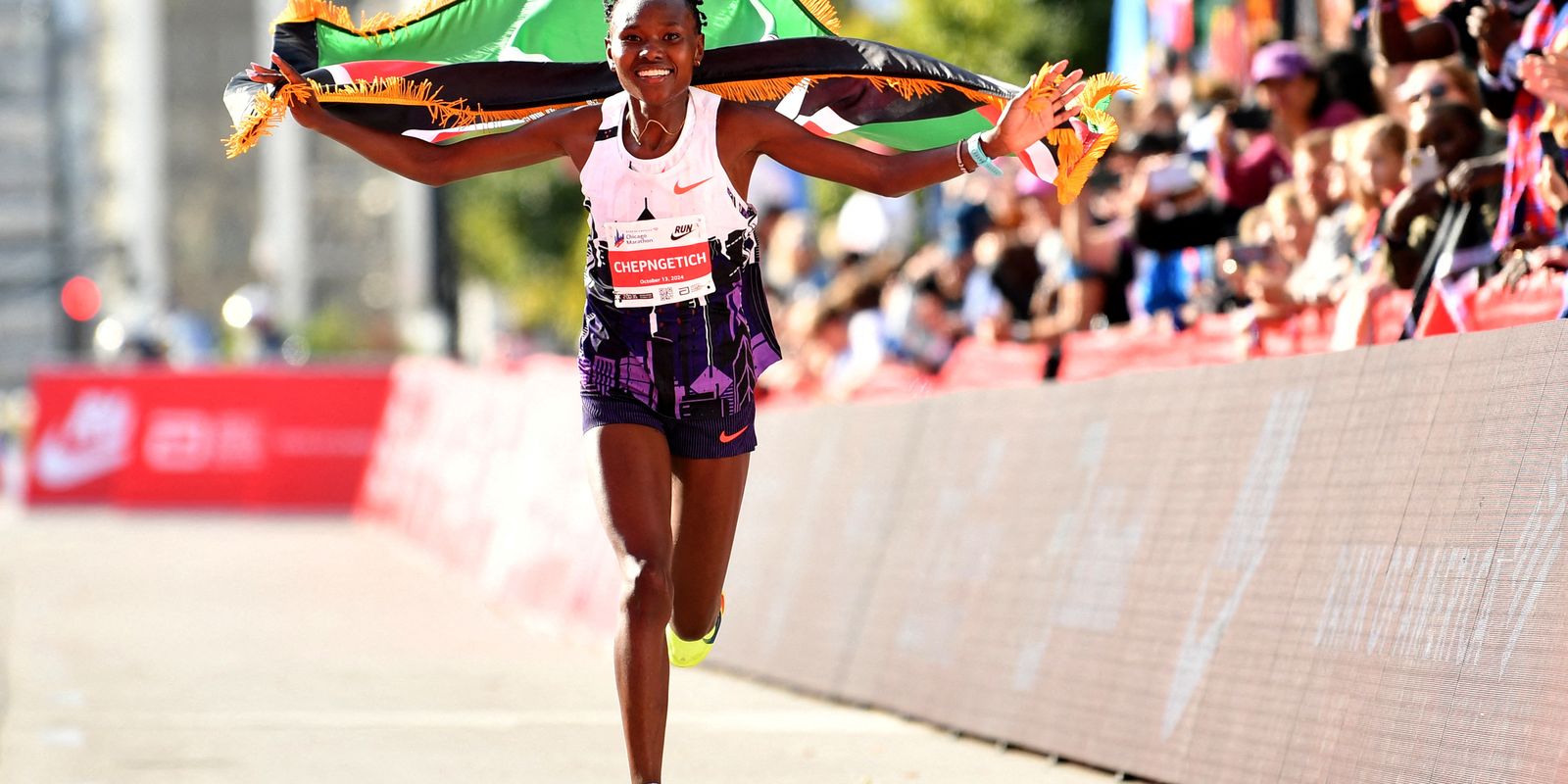 Recordista mundial da maratona Chepngetich é suspensa por doping ...