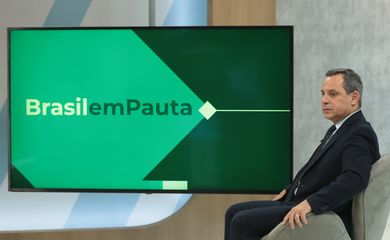 O secretário de Petróleo, Gás e Biocombustíveis do MME, José Mauro Coelho, participa do programa Brasil em Pauta  na TV Brasil