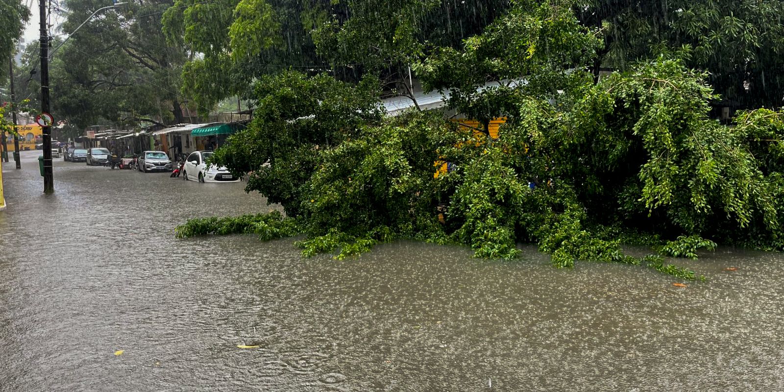 Chuvas: Inmet amplia alerta vermelho para o litoral do Nordeste