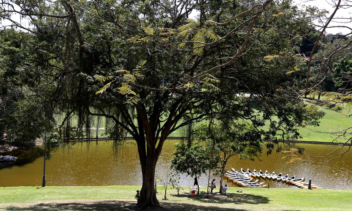A Quinta da Boa Vista, no bairro de São Cristóvão, zona norte da cidade,  é revitalizada para o Bicentenário da Independência.