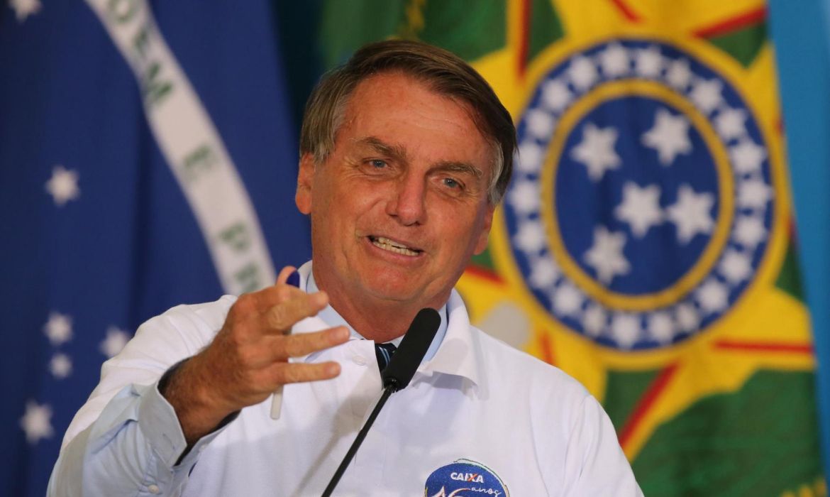 Presidente Jair Bolsonaro participa de Cerimônia alusiva aos 160 anos da CAIXA