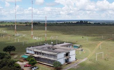 Brasília - DF, 11.03.2024 - Antenas do Parque do Rodeador, que completa 50 anos.  Foto: Fabio Giacomelli/MKT/EBC