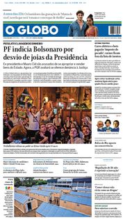 Capa do Jornal O Globo Edição 2024-07-05